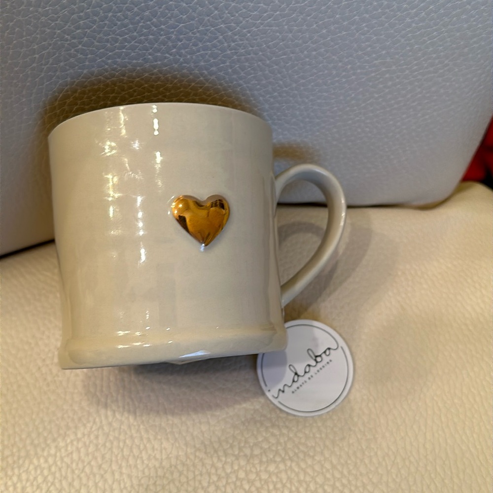 2!! ❣️ Sundance Catalog Sweetheart Stoneware Mug NWT x 2 - Picture 5 of 8